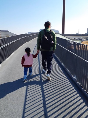 SAGAアリーナ付近